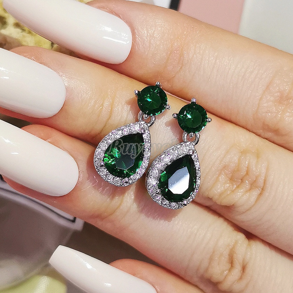 Khuyên Tai Nữ Đính Đá Thời Trang