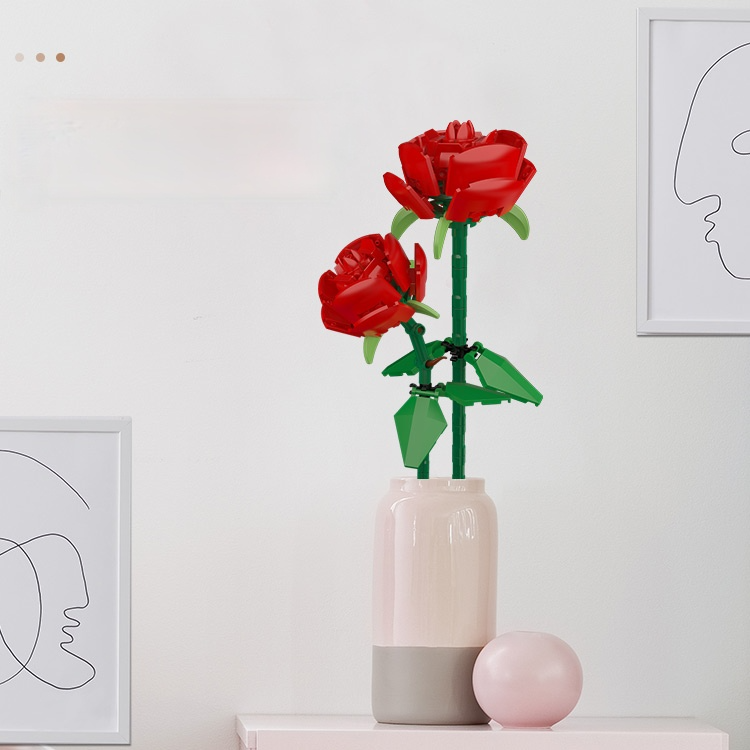 Bộ Đồ Chơi Lắp Ráp Mô Hình Nhà Hoa Oải Hương Cho Bé