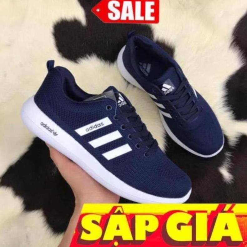 ! salle Real Nhất Giày Adidas nữ - Giày thể thao nữ đẹp (xanh than) kẻo hết ) bán chạy . new . K . ' . ⚡ ! ' x )
