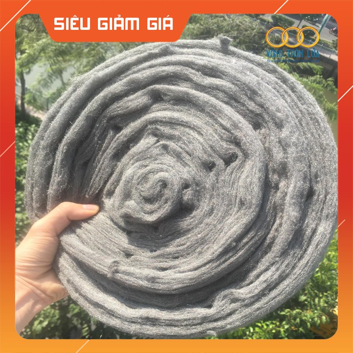 Steel Wool, Bùi Nhùi Thép Cuộn 1KG SIÊU DÀY [Shop Vòng Tròn Lửa]