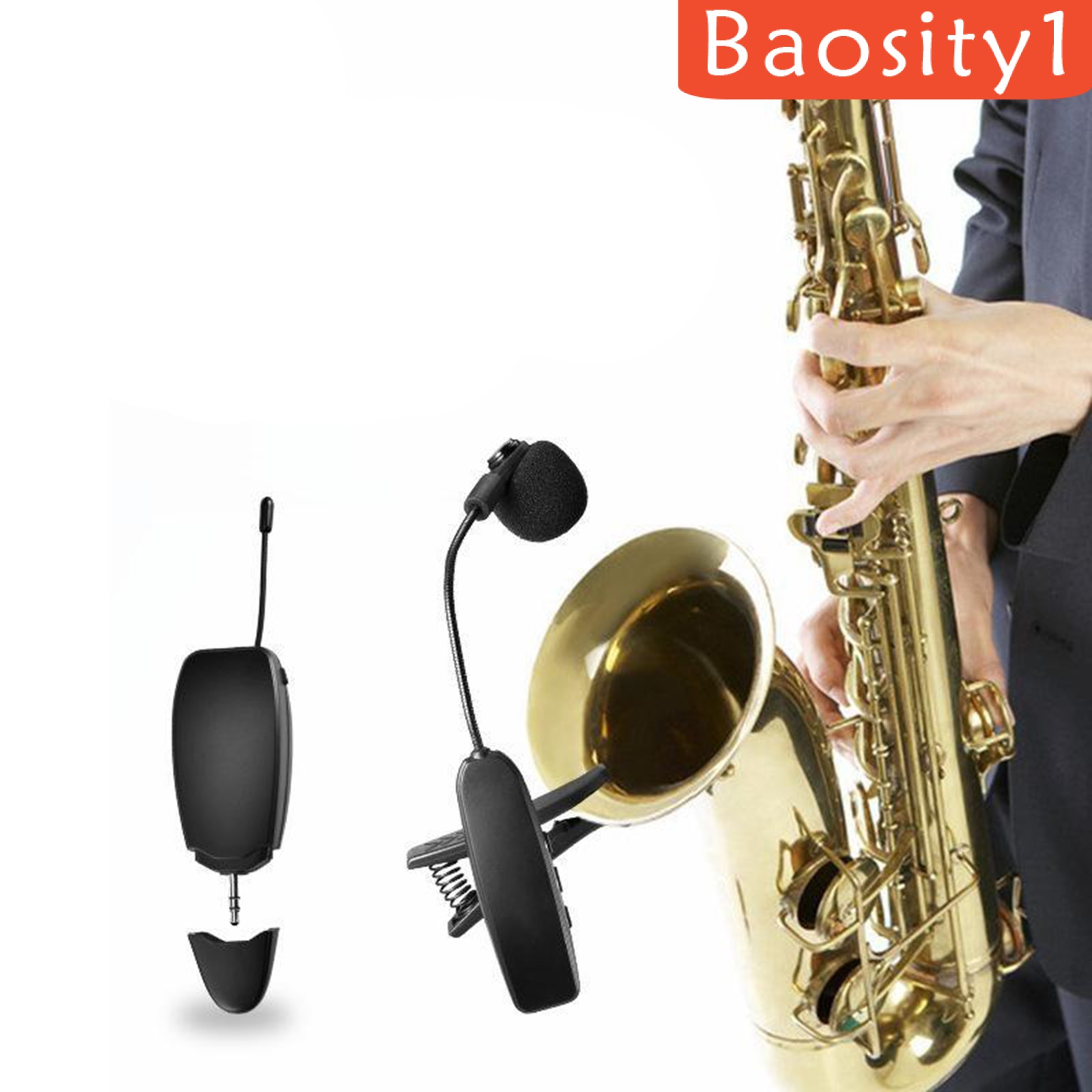 ✨Hàng sẵn sàng✨Microphone không dây UHF 1 Cho Kèn Saxophone