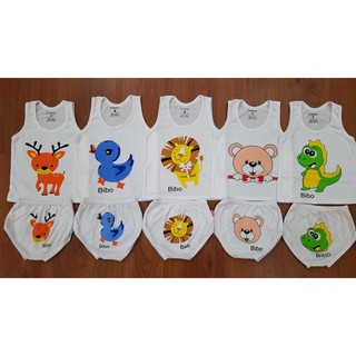 Set 5 bộ ba lỗ chip hàng đẹp cho bé