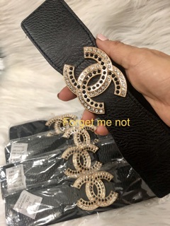 Thắt lưng bản 4,5cm. Mặt đính đá. MS366