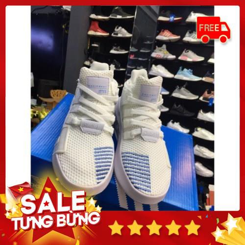 [Hàng đẹp] Giày Thể Thao eqt 2018 trắng xanh - Freeship từ 150k