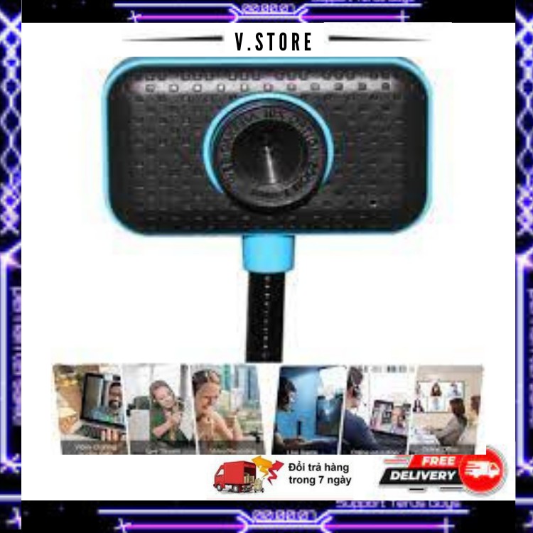 💎Webcam Máy Tính PC 💎 Có Mic-Chân Cao Tùy Chỉnh 360 Độ -Hình Ảnh Siêu Nét -Âm Thanh To Rõ Có Hỗ Trợ Đèn Bảo Hành Tháng