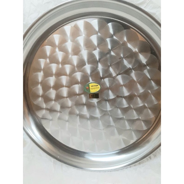 Mâm inox tròn ,mâm tròn vành cao ,mâm cơm inox ,mâm vành inox đủ size từ 32,36,40,46,52