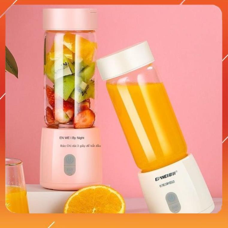 HOT HOT ♦✵Máy ép trái cây cầm tay điện gia dụng chiên mini thủy tinh đa chức năng loại cốc