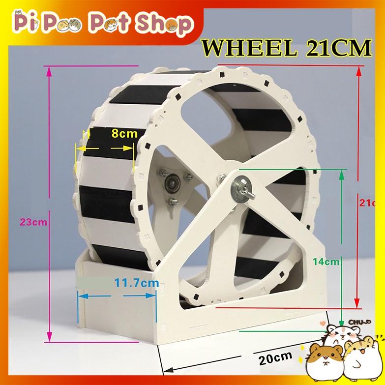 Wheel 22cm kèm đế cho Hamster