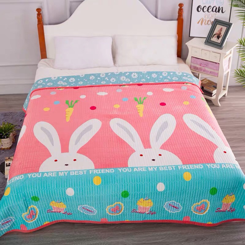 Bộ Ga Gối Cotton RIOTEX 4 Món Nhiều Mẫu  Kích Thước 1m/1m21/m4/1m6/1m8 - Giao ngẫu nhiên