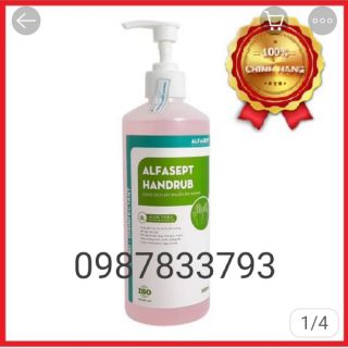 [H. Chuẩn] Alfasept Handrub Nước rửa tay khô Sát khuẩn nhanh