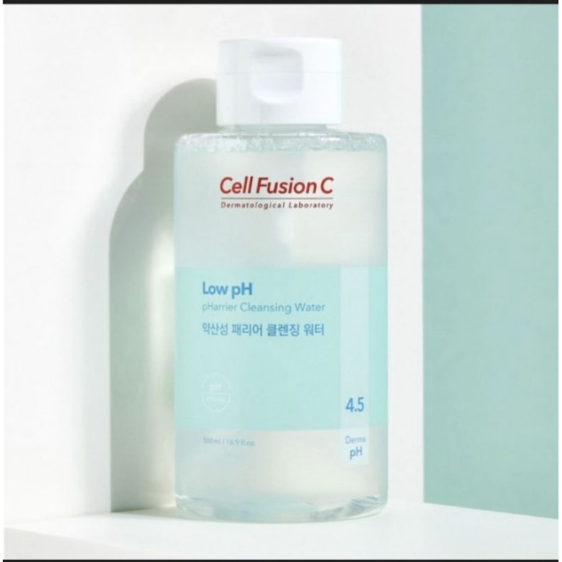 Cell Fusion C Expert – Nước rửa mặt làm sạch an toàn 3 trong 1, duy trì PH lý tưởng- Low pH pHarrier Cleansing Water
