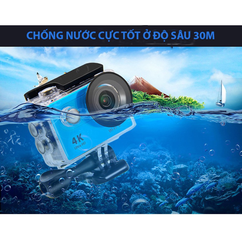 Camera hành trình gắn xe máy, Camera Hành Trình Eken H9R 4K Ultra HD Wifi [CÓ BÁN KÈM THẺ NHỚ] - Hàng nhập khẩu | BigBuy360 - bigbuy360.vn