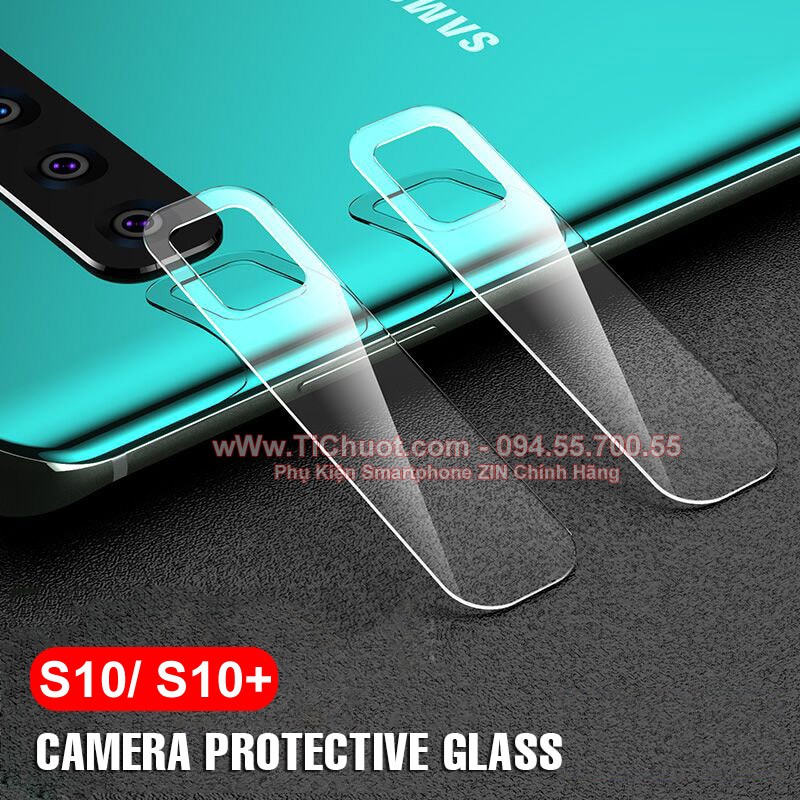 Kính Cường Lực chống trầy Camera Samsung S10/ S10 Plus