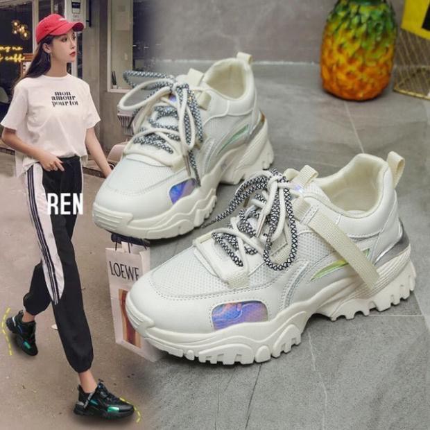 Giày sneaker nữ Hapu fashion thời trang cá tính 707 Hot trend mới 2022 ( ảnh thật )