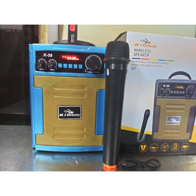 Loa karaoke mini kiomic k58