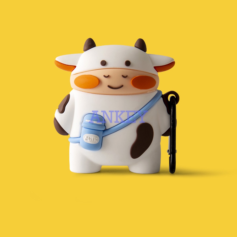 Xiaomi Airots 3 Pro / Redmi Buds 3 Pro Vỏ Bảo Vệ Hộp Sạc Tai nghe không dây Hình Khủng Long 3D Dễ Thương