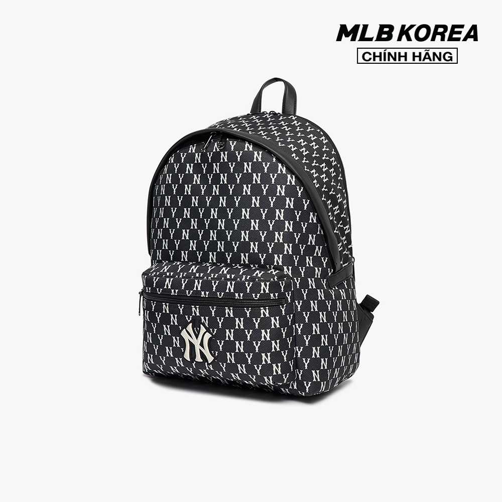 MLB - Balo phom chữ nhật Monogram 3ABKM012N-50BKS