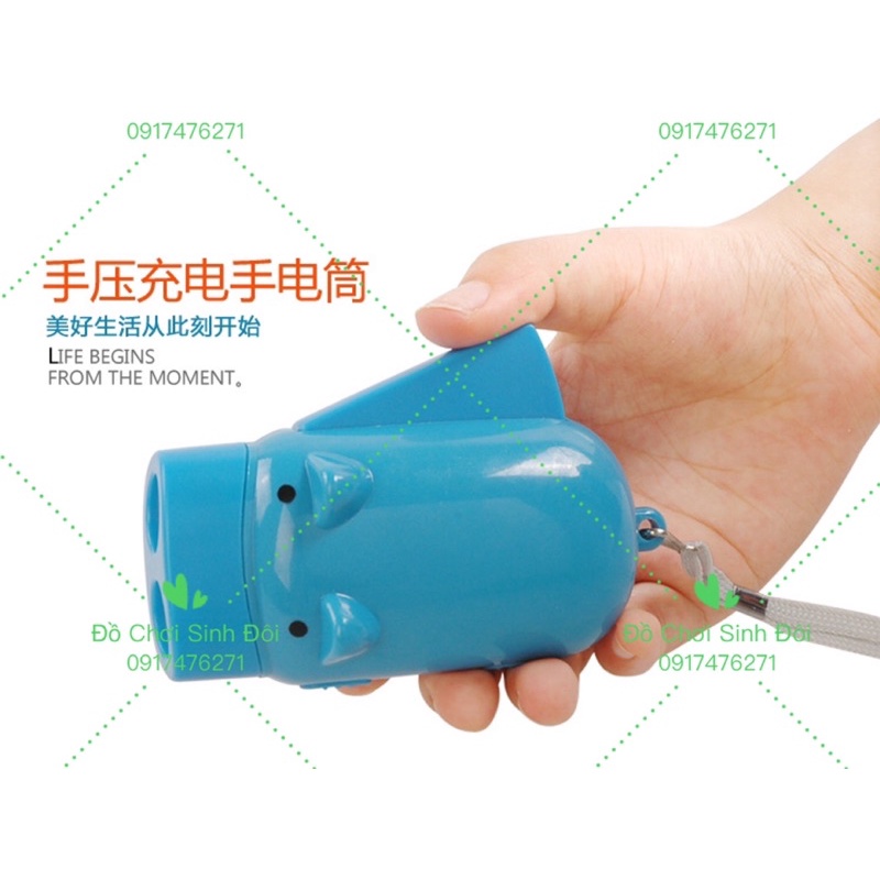 đèn pin hình chú heo nhỏ