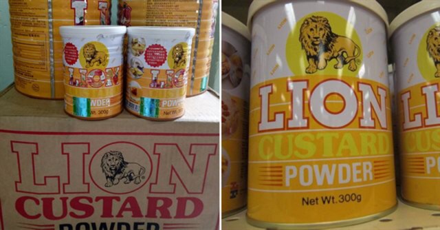 Bột Lion Custard / Bột sư tử 300g