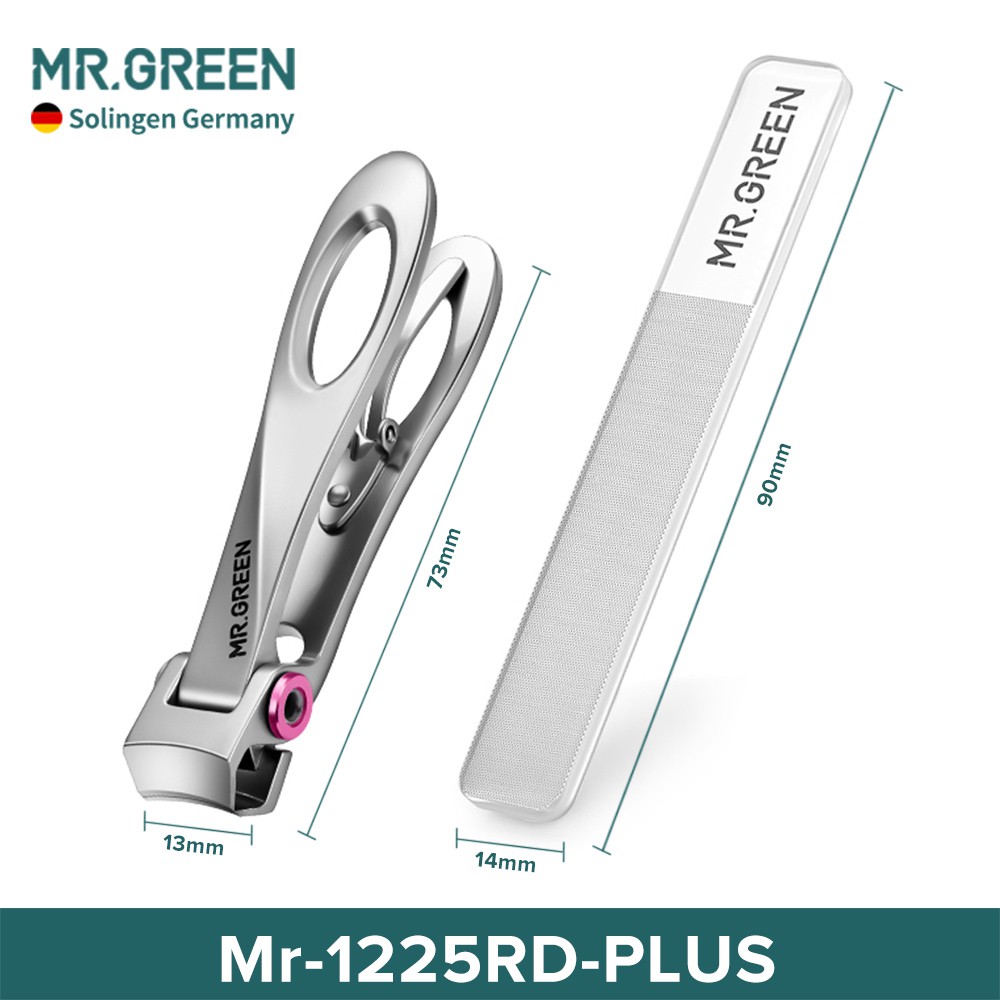 Kéo Cắt Móng Tay MR.GREEN Bằng Thép Không Gỉ thiết Kế Tiện Dụng