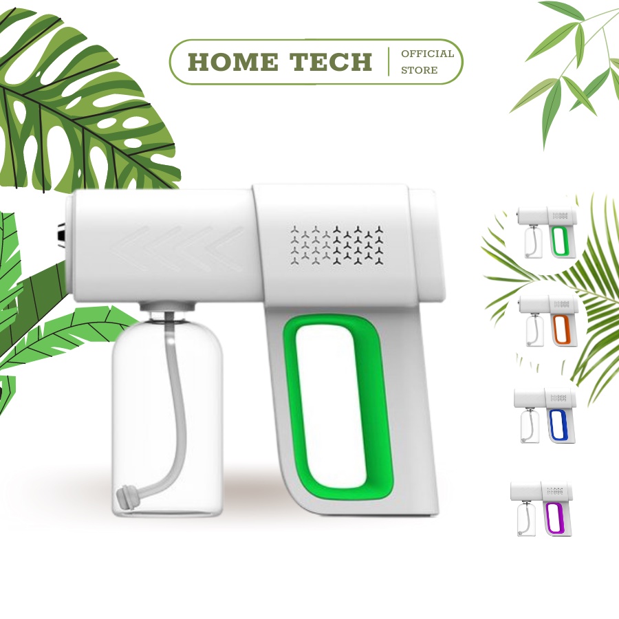 Máy Phun Sương Nano Xịt Khử Khuẩn  K6 Laser 8 Mắt UV Máy Phun Xịt Khuẩn Cầm Tay Máy Xịt Khử Khuẩn Cầm Tay Cao Cấp