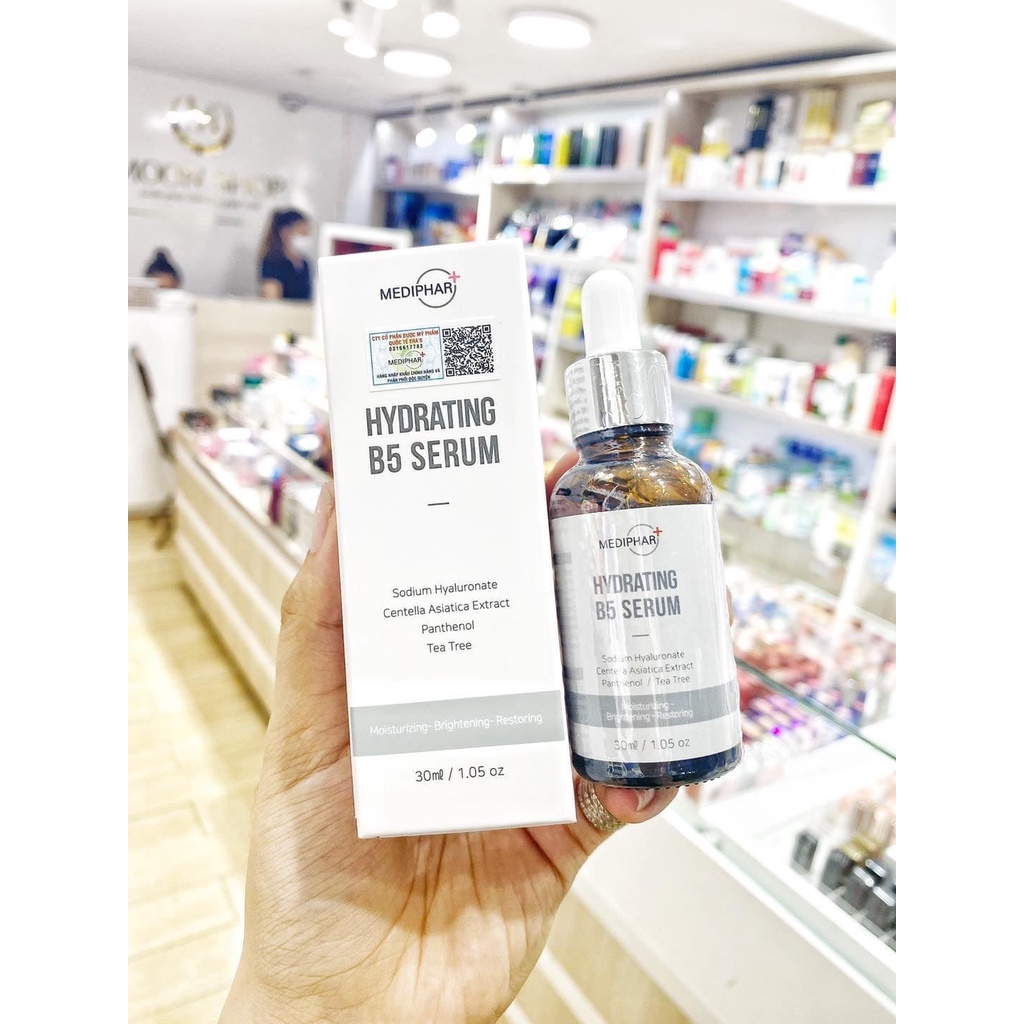 Serum Cho Da Dầu Mụn Phục Hồi Cấp Ẩm Chống Lão Hóa Hydrating B5 Mediphar 30ml