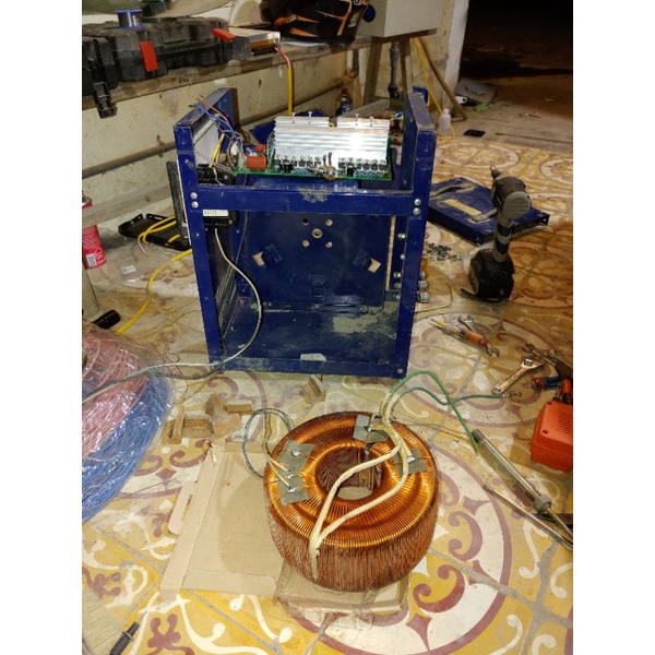 Inverter Sin Chuẩn 12/24/36/48VDC lên 220VAC công suất thực 5KVA