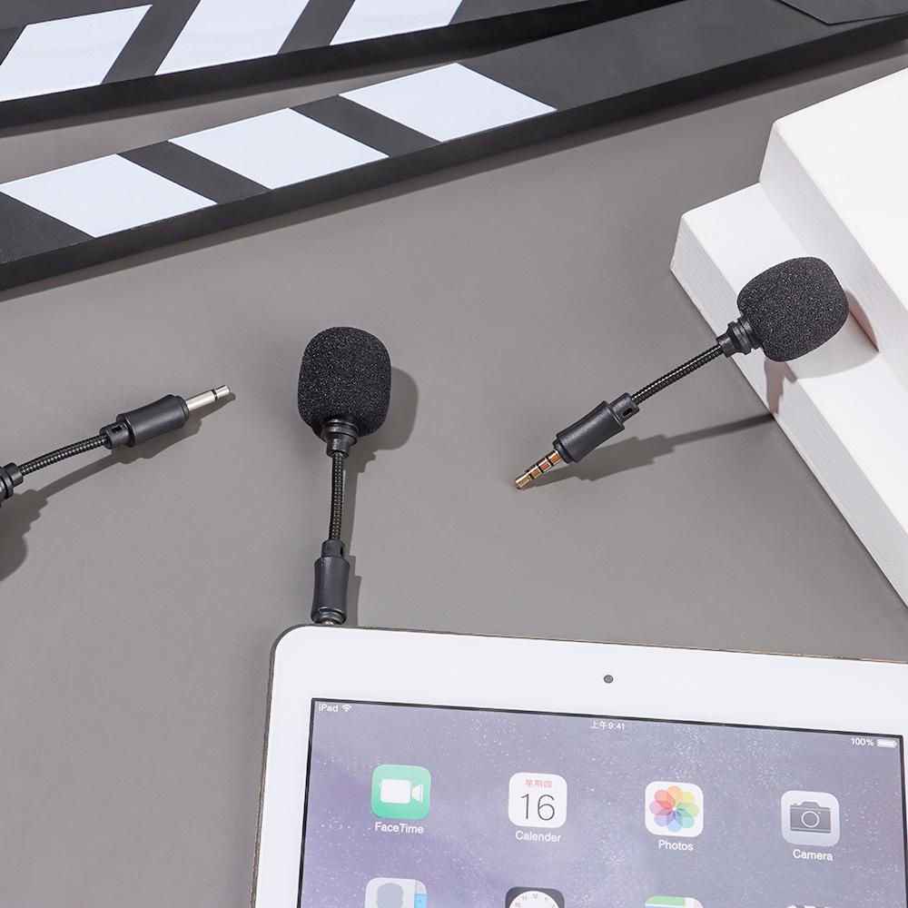 Micro Mini Giảm Tiếng Ồn Dành Cho Điện Thoại Hỗ Trợ Live Stream