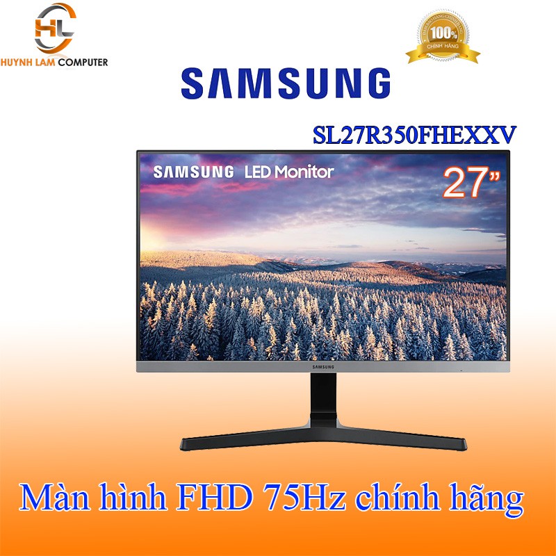 Màn hình máy tính 27inch Samsung LS27R350FHEXXV FHD 1920X1080p 75Hz - Hãng phân phối