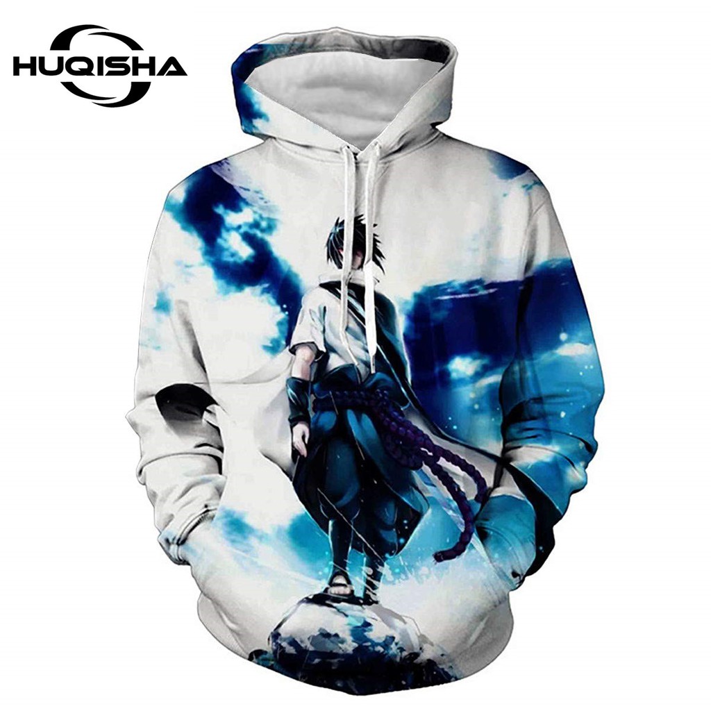 Áo khoác hoodie họa tiết anime naruto uchiha itachi thời trang cho nam và nữ HUQISHA
