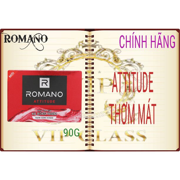 ROMANO_ XÀ BÔNG CỤC ROMANO ATTITUDE 90g