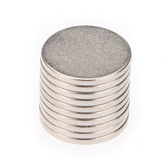 Nam châm trắng 10x1mm- loại nam châm đất hiếm mỏng lực hút mạnh