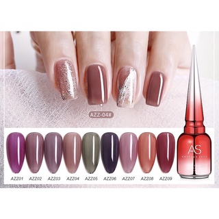Set sơn gel thạch trà As chính hãng 15ml-Mã AZZ