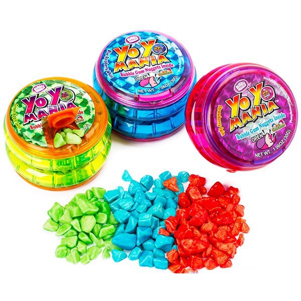 ( Bán sỉ ) Lốc 12c Kẹo gum Kidsmania đồ chơi YoYo 30gr