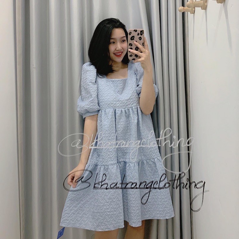 [Ảnh thật + feedback] ĐẦM BABYDOLL 2M (1042)