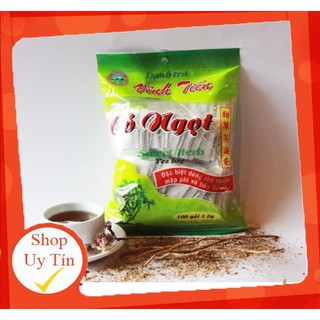 [ Chính Hãng ] Trà cỏ ngọt Vĩnh Tiến - 100 gói túi lọc