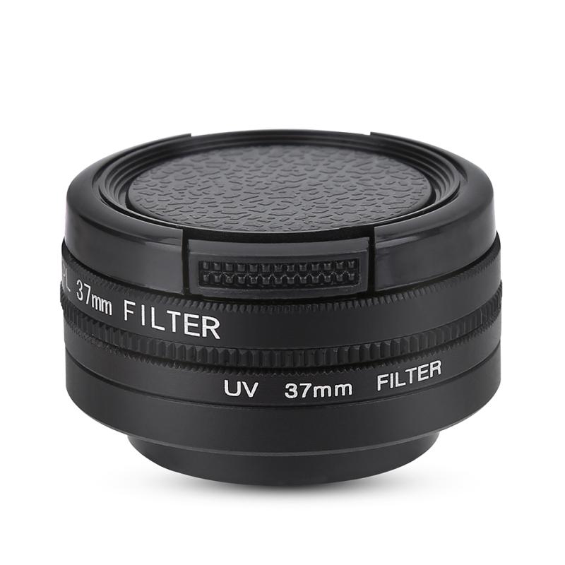 Bộ lọc ống kính CPL+UV 37mm tiện lợi dành cho máy ảnh YI 4K Action Sports