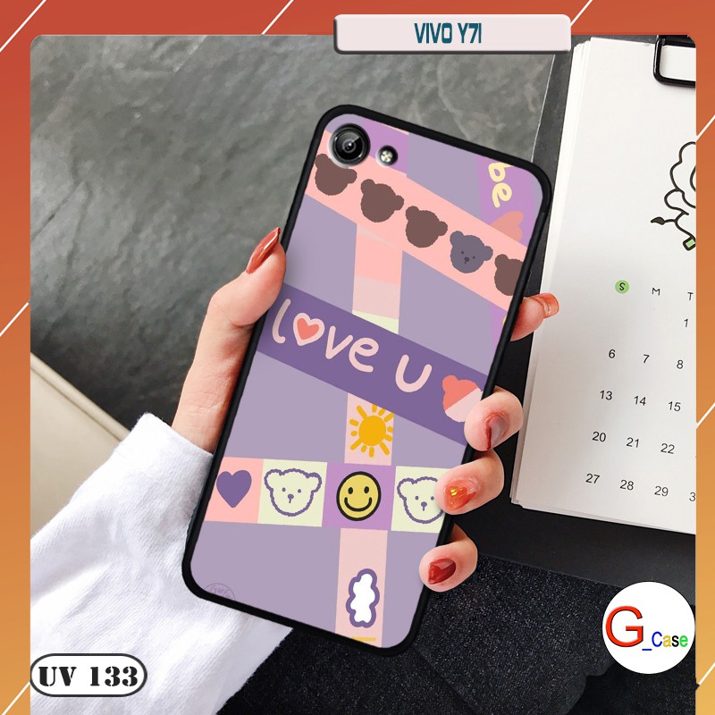 Ốp lưng Vivo Y71 nhám viền dẻo