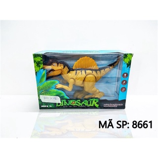 Khủng long Dinosaur 8661: Dùng pin, có đèn, âm thanh, di chuyển