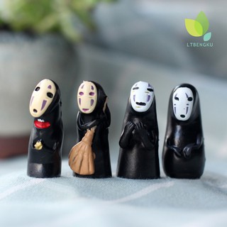Set 4 đồ trang trí nhân vật vô diện trang trí