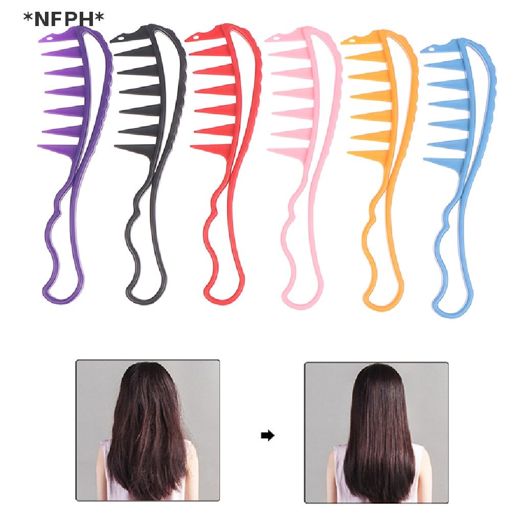 Lược Chải Tóc Răng Thưa Tạo Kiểu Chuyên Nghiệp Cho Nam