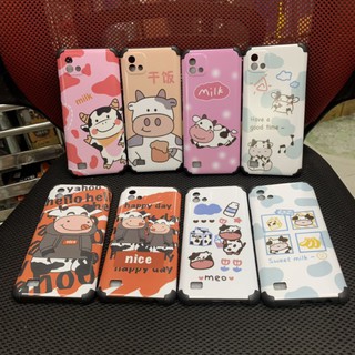 Ốp lưng realme C20 dẻo in hình bò sữa