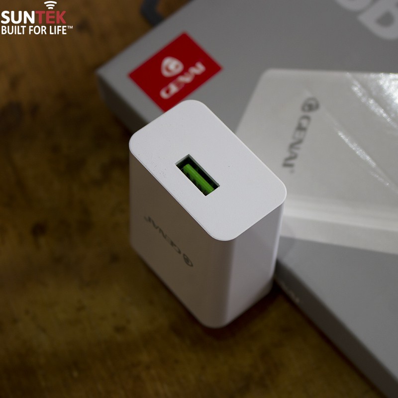 Củ sạc Quick Charge 3.0 Genai Q200 – Hàng chính hãng