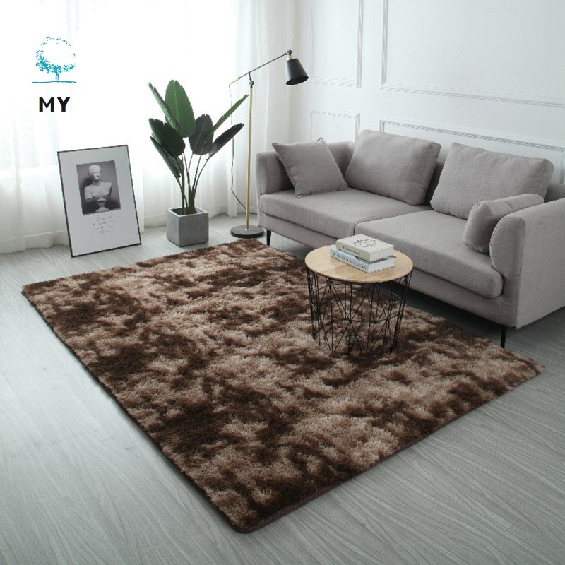 Thảm Lông Lót Sàn Trang Trí Phòng Khách