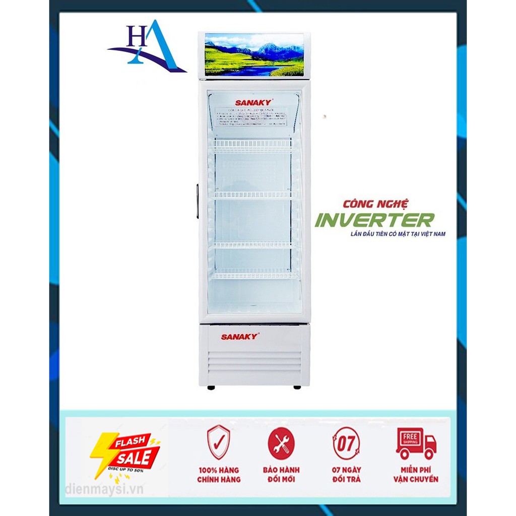 Tủ mát Sanaky Inverter 250 lít VH-258K3L (Miễn phí giao tại HCM-ngoài tỉnh liên hệ shop)