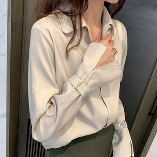 Áo sơ mi tay dài thời trang cho nữ