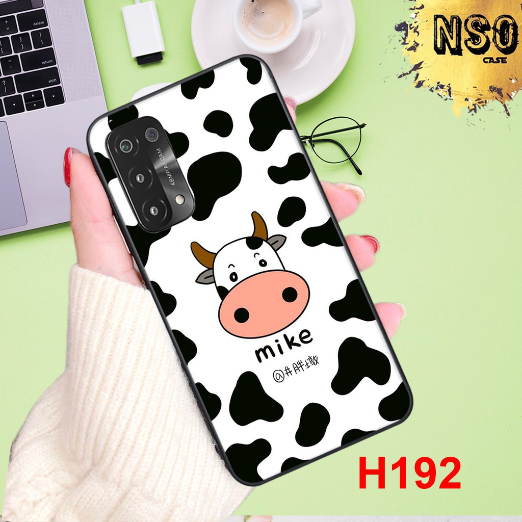 [HÀNG HOT]Ốp Lưng Oppo A74 - Oppo A54 In hình Bò Sữa Dễ Thương