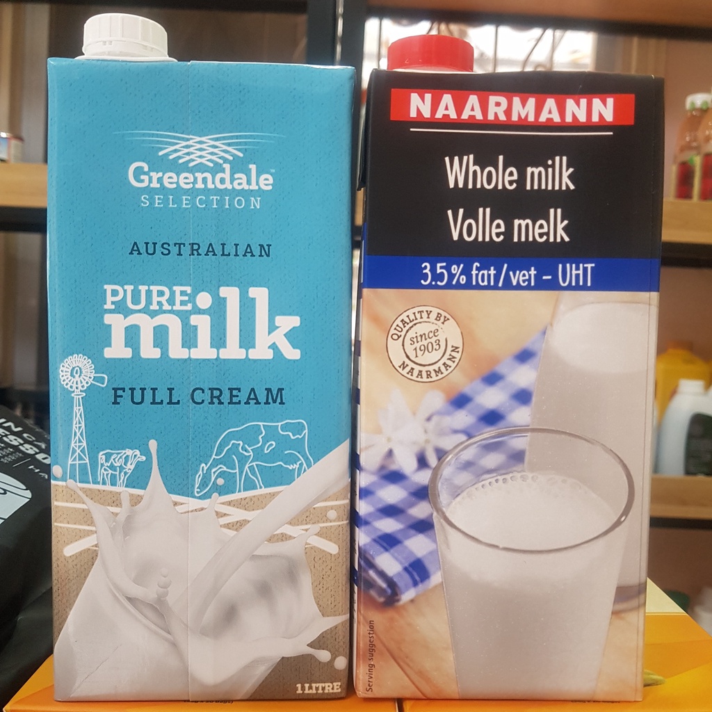 Sữa tươi NGUYÊN KEM - FULL CREAM nhập khẩu chính nghạch hộp 1lit