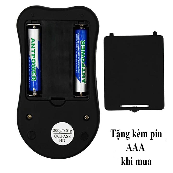 Cân Tiểu Ly Điện Tử 200g 500g Hình Chuột Máy Tính Bảo Hành 1 Năm Shop QUA