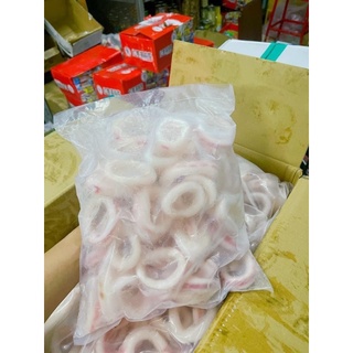 ❤️❤️ MỰC ỐNG CẮT KHOANH CÓ DA 1 KG❤️❤️